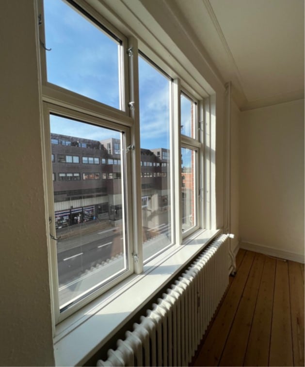 1 Vindue mod kobber